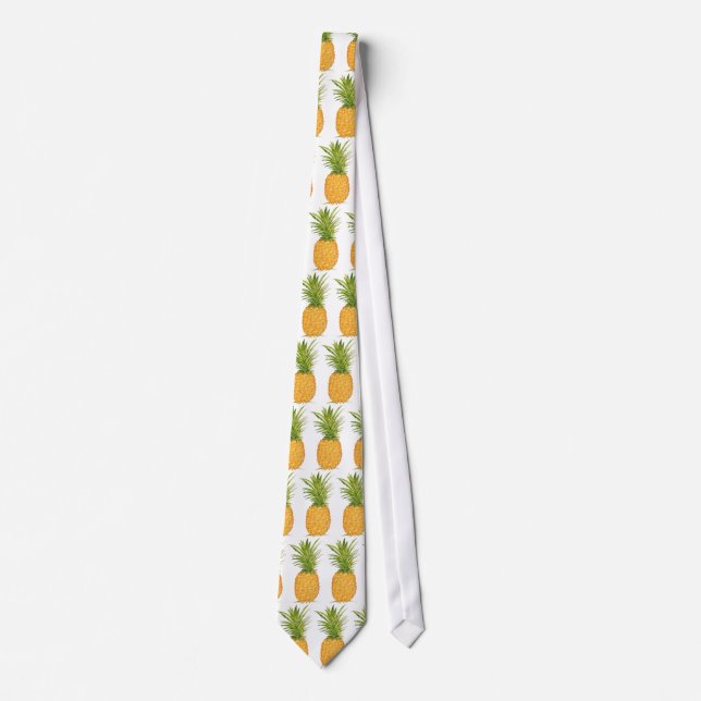 Hawaiian Pineapple Neck Tie (Front)