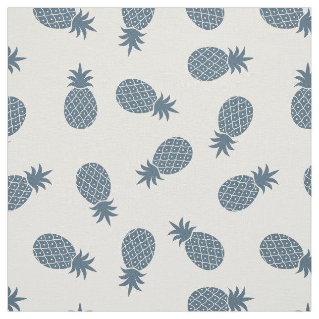 Hawaiian Pineapple Pattern Tropical design Fabric (Swatch)