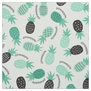Hawaiian Pineapple Pattern Tropical design Fabric