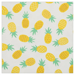 Hawaiian Pineapple Pattern Tropical design Fabric