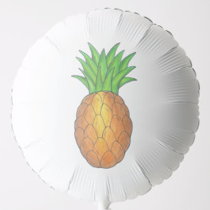 Hawaiian Pineapple Tropical Island Fruit Hawaii HI Balloon