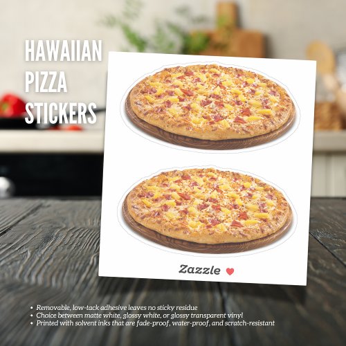 Hawaiian Pizza Sticker