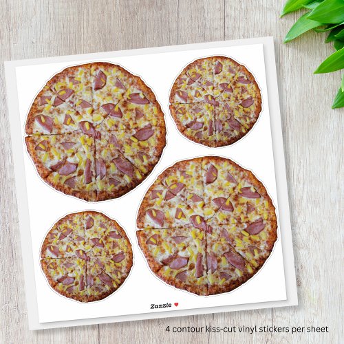 Hawaiian Pizza Stickers