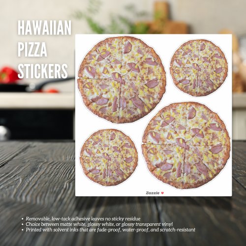 Hawaiian Pizza Stickers