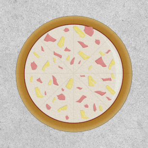 Hawaiian Pizza Whole Pineapple Ham Drawing Food Patch
