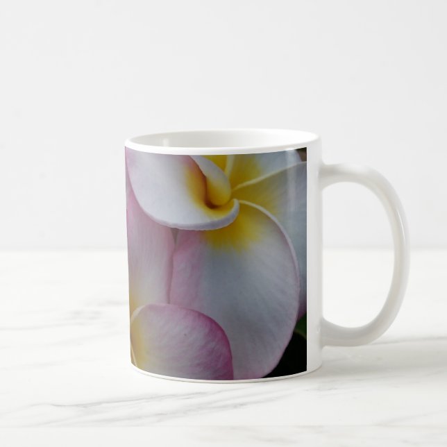 Hawaiian Plumeria Coffee Mug (Right)