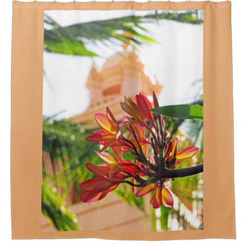 Hawaiian Plumeria Shower Curtain
