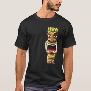 Hawaiian Polynesian Tiki Statue T-Shirt