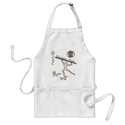 Hawaiian Pride Adult Apron