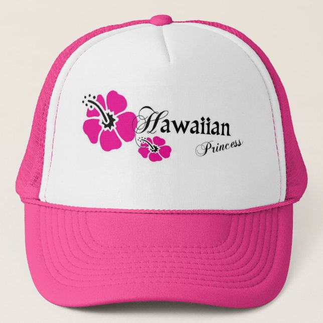 Hawaiian Princess Trucker Hat (Front)