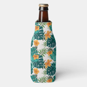 Hawaiian Print Bottle Cooler