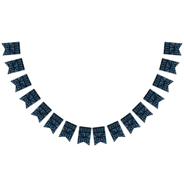 Hawaiian Print Bunting Flags (All)