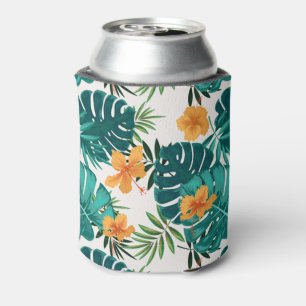 Hawaiian Print Can Cooler