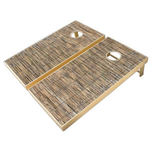 Hawaiian Print Cornhole Set