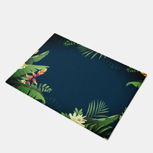 Hawaiian Print  Doormat