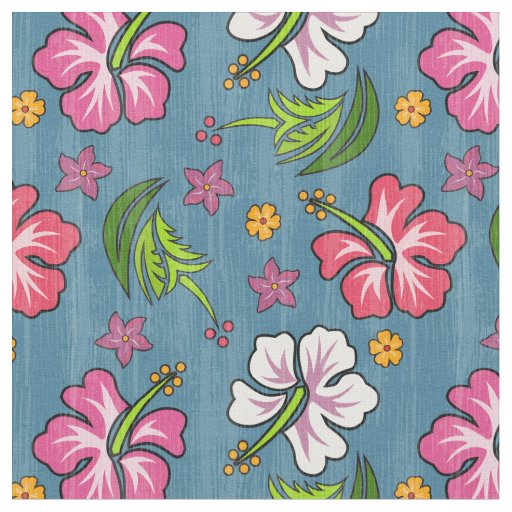 Hawaiian Print Fabric