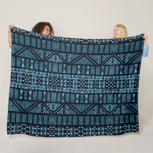 Hawaiian Print Fleece Blanket