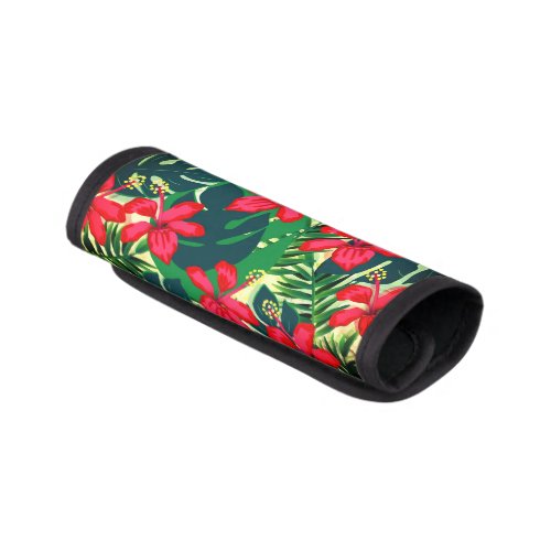 Hawaiian Print Luggage Handle Wrap