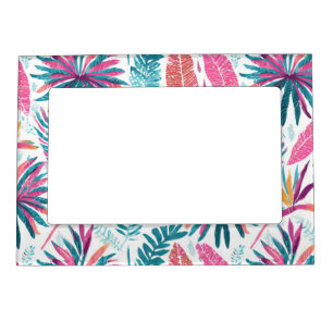 Hawaiian print  magnetic frame