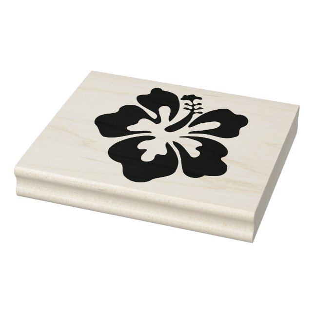 Hawaiian Print Rubber Stamp (Stamp)
