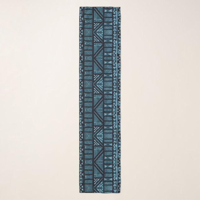 Hawaiian Print Scarf (Front)