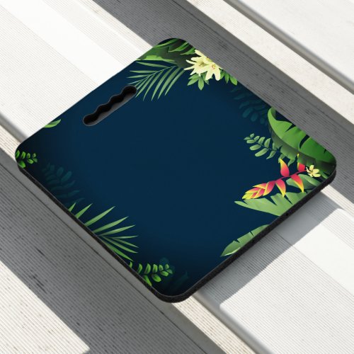 Hawaiian Print  Seat Cushion