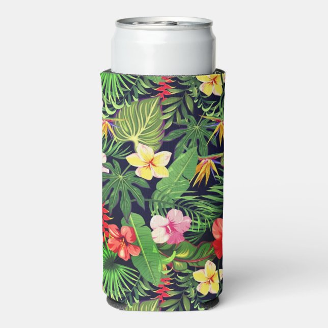 Hawaiian Print Seltzer Can Cooler (Seltzer Back)