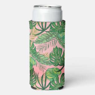 Hawaiian Print Seltzer Can Cooler