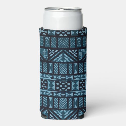 Hawaiian Print Seltzer Can Cooler