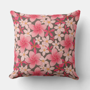 Hawaiian print  throw pillow