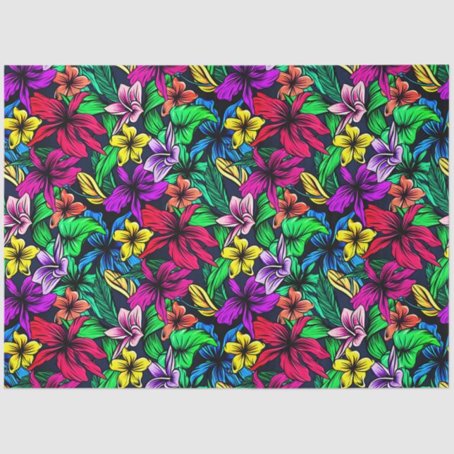 Hawaiian Print Tissue Paper (Front)