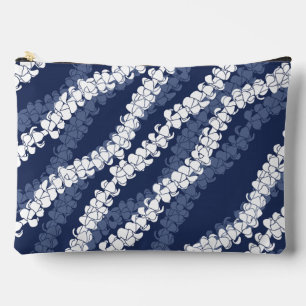 Hawaiian Puakenikeni blue  Accessory Pouch