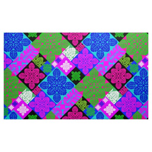 Hawaiian Quilt fabric ハワイ