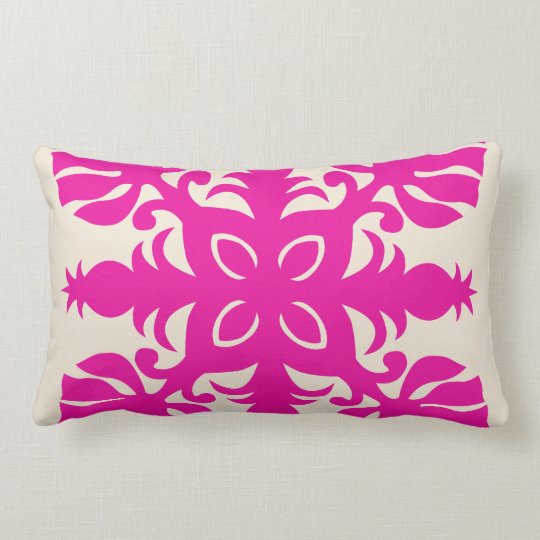 Hawaiian Quilt Pillow Pineapple Lumbar Pillow Zazzle Com