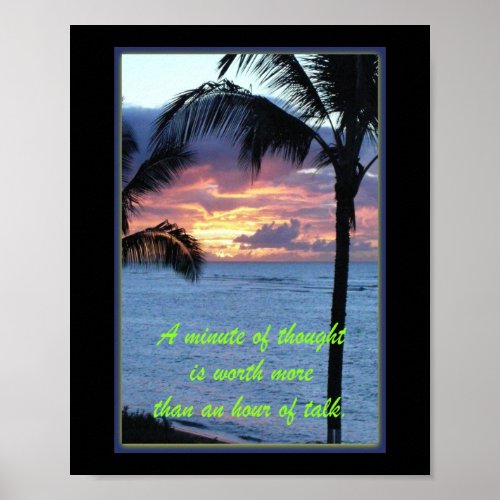 Hawaiian quotes Poster