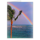Hawaiian Rainbow card (Front)