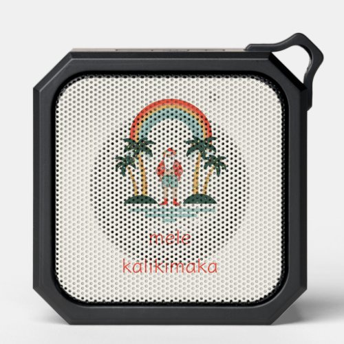 HawaiianRainbowPalms Santa Bluetooth Speaker