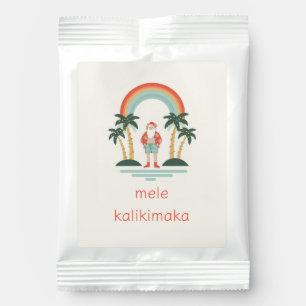 Hawaiian/Rainbow/Palms Santa Hot Chocolate Drink Mix