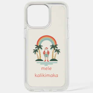 Hawaiian/Rainbow/Palms Santa iPhone 15 Pro Max Case