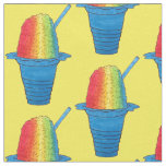 Hawaiian Rainbow Shave Ice Frozen Dessert Hawaii Fabric