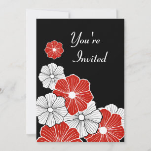 Hawaiian Retro Invitations