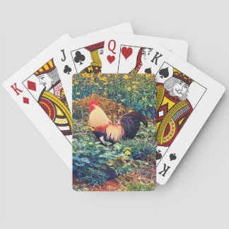 Hawaiian Rooster Poker Cards