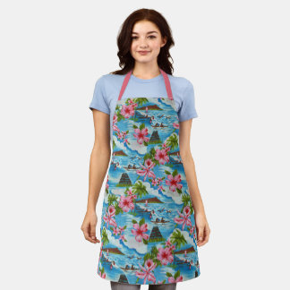 Hawaiian Scenes Apron