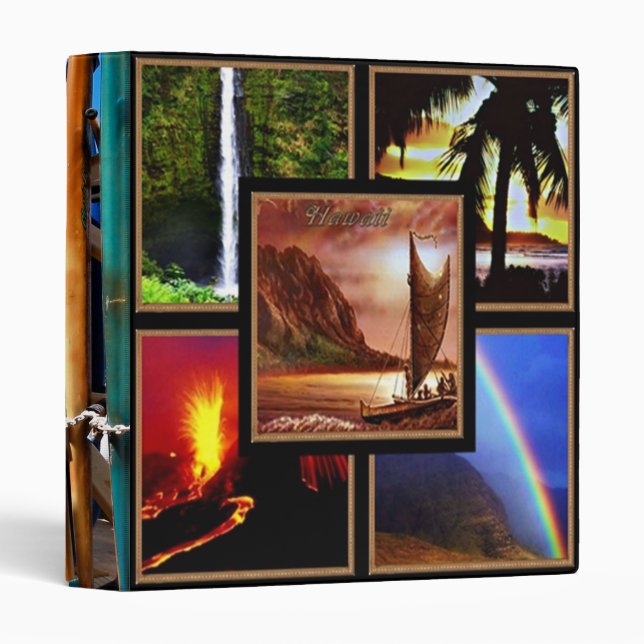 Hawaiian Scenes Binder (Front/Spine)