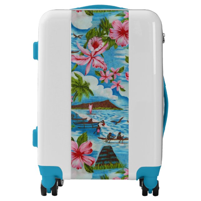 Hawaiian Scenes Luggage (Front)