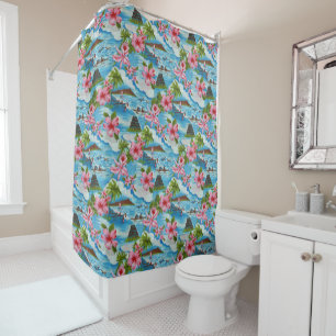 Hawaiian Scenes Shower Curtain