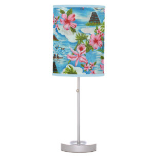 Hawaiian Scenes Table Lamp