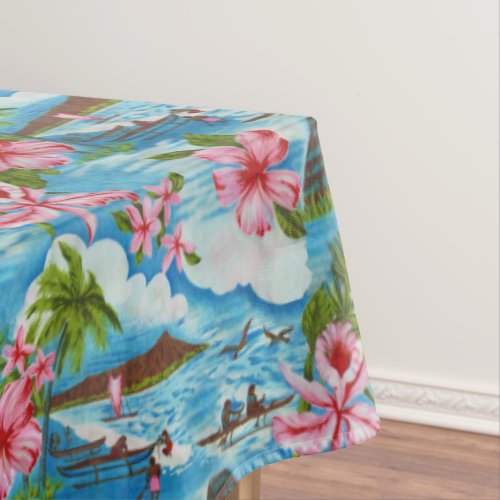 Hawaiian Scenes Tablecloth