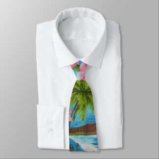 Hawaiian Scenes Tie