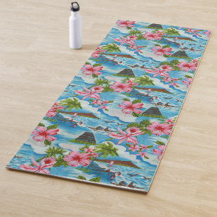 Hawaiian Scenes 🌺 Yoga Mat